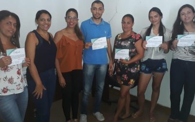 Entrega de Certificados Curso de Introdutório de Formação Inicial e Continuada para Agentes Comunitários de Saúde de Caatiba – BA